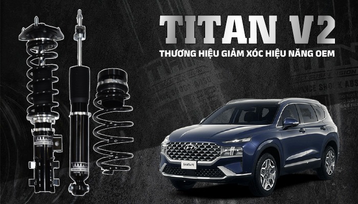 Dòng xe nào nên lắp đặt phuộc nhún Titan V2?
