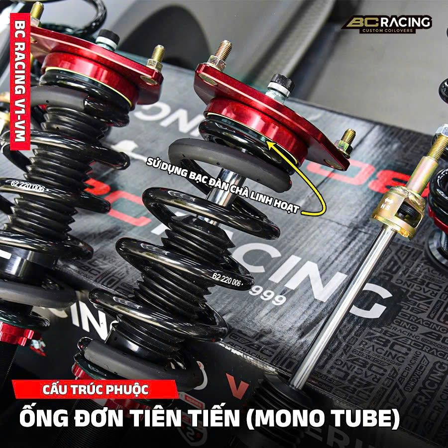 Cấu trúc phuộc ống đơn tiên tiến mono tube