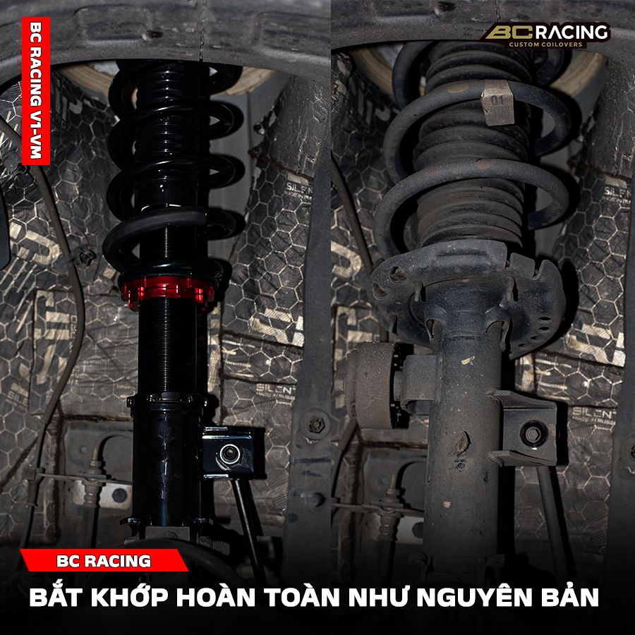 BC Racing bắt khớp hoàn toàn như nguyên bản