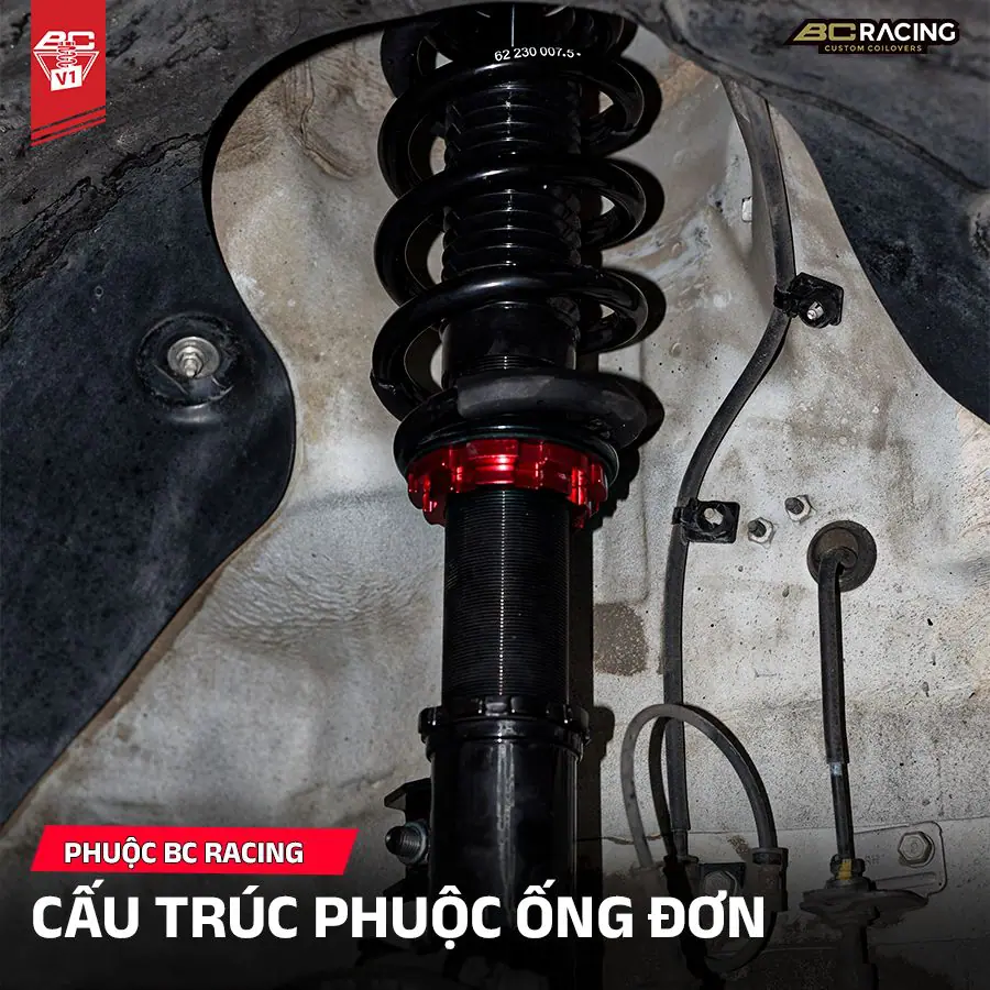 Cấu trúc phuộc ống đơn