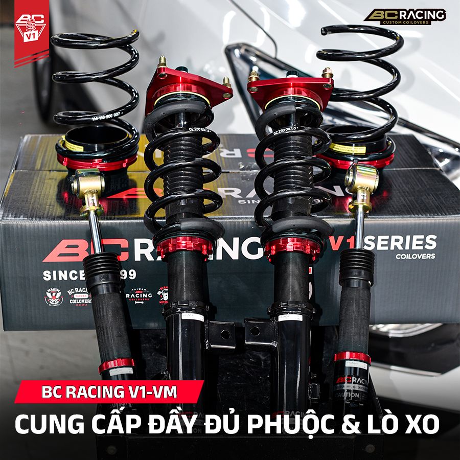 Giá bộ phuộc BC Racing phiên bản V1 VM hợp lý