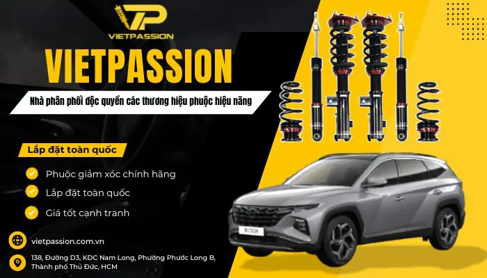 VIETPASSION nhà phân phối bộ phuộc BC Racing chất lượng