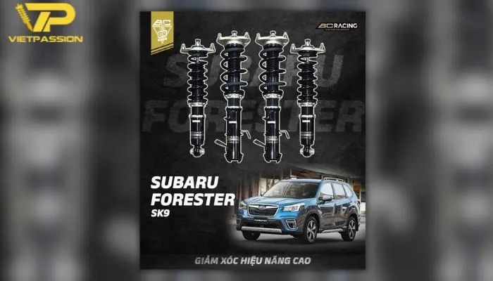 Phuộc BC Racing phiên bản BR RS hiệu suất cao