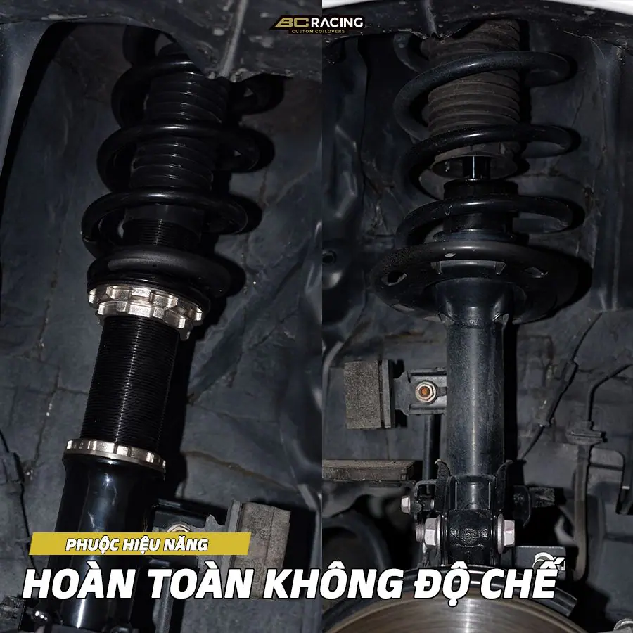 Thay phuộc BC Racing BR RS cho CX5 2017+ có đăng kiểm được không?