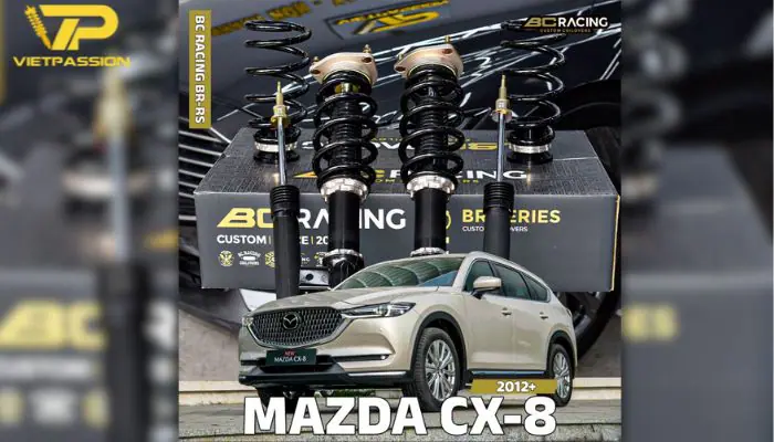 BC Racing BR RS giúp thay đổi cảm giác lái cho Mazda CX-8