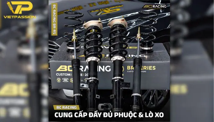 BC Racing BR RS cung cấp trọn bộ tăng tính thẩm mỹ