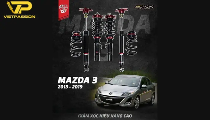 BC Racing phân khúc phuộc hiệu năng