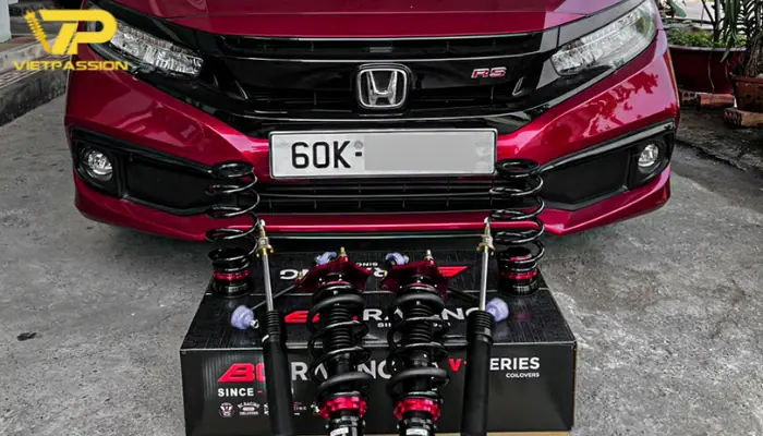 Honda Civic Gen 10 - Dòng xe coupe thể thao hiện đại, tiện nghi Tìm hiểu hệ thống treo phuộc xe Honda Civic Gen 10