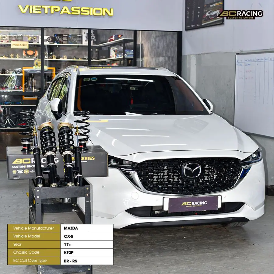 Một số hạn chế của cây phuộc nguyên bản xe Mazda CX5 2017+ thường gặp