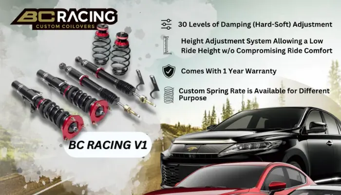 Tối ưu hiệu suất phuộc trước xe Civic Gen 10, phuộc sau Civic Gen 10 bằng bộ phuộc BC Racing Tối ưu hiệu suất phuộc Civic Gen 10 với BC Racing