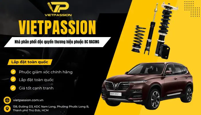 Mua ngay phuộc BC Racing BR RS chất lượng tại VIETPASSION