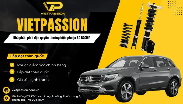 VIETPASSION nhà phân phối phuộc BC Racing BR RS độc quyền toàn quốc
