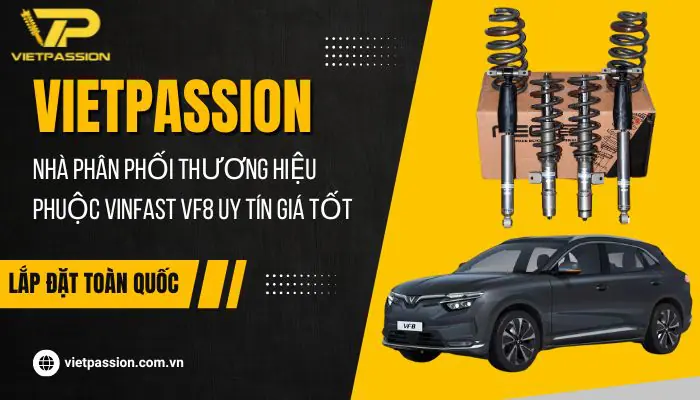 Mua phuộc xe Vinfast VF8 tại VIETPASSION