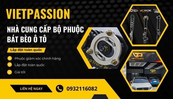 VIETPASSION nhà cung cấp bộ giảm xóc bát bèo ô tô chính hãng uy tín