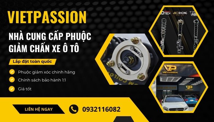 VIETPASSION – Nhà phân phối thương hiệu phuộc giảm chấn xe hơi chất lượng