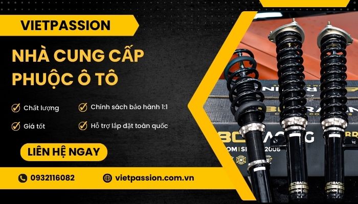 VIETPASSION nhà phân phối phuộc hệ thống treo Macpherson chất lượng