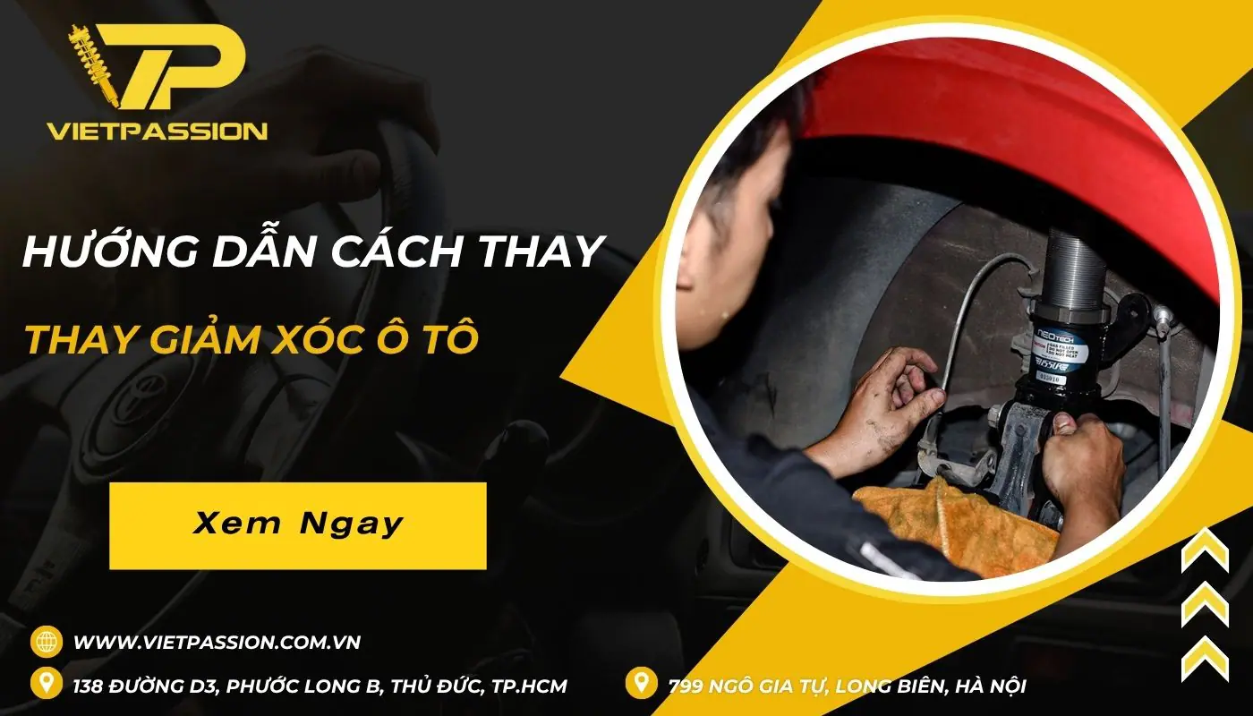 thay phuộc xe ô tô