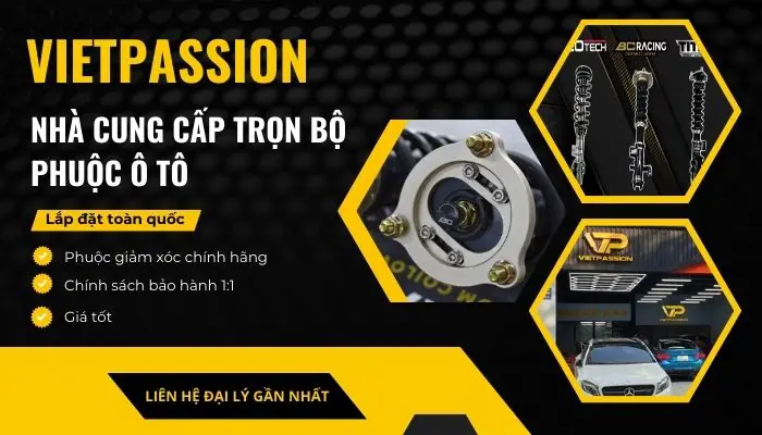VIETPASSION nhà phân phối phuộc hiệu năng chất lượng giá tốt