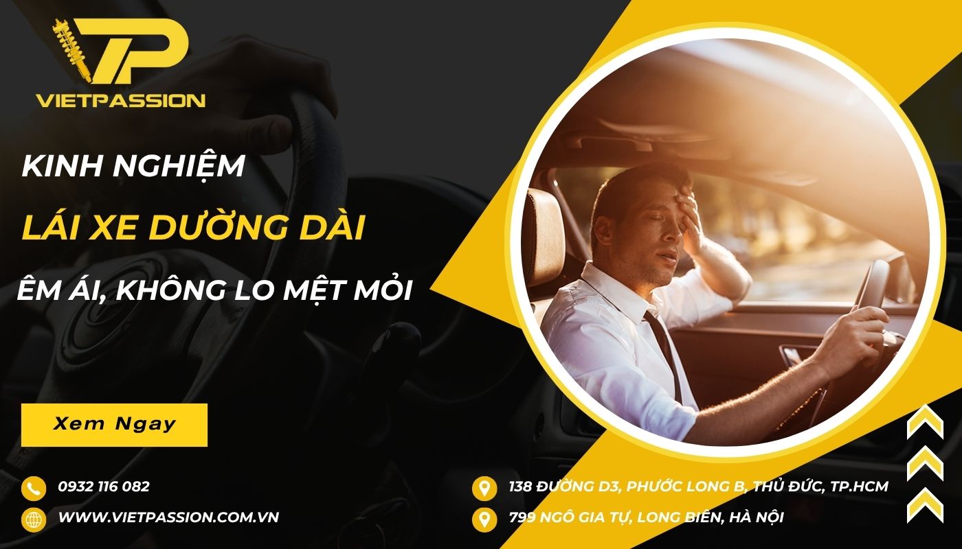 kinh nghiệm lái xe đường dài