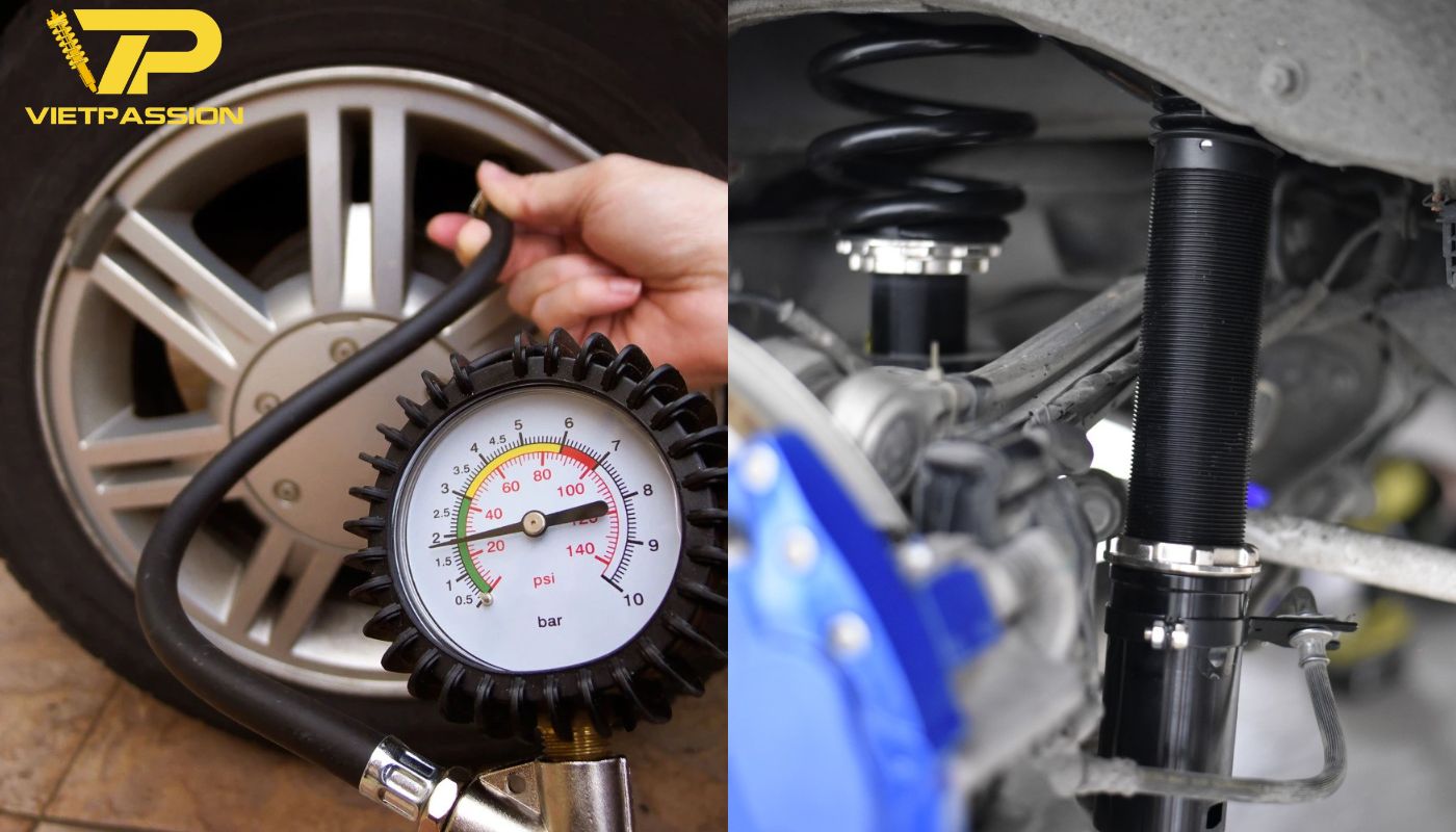Biện pháp xử lý hiện tượng xe bị nghiêng ngang, nghiêng một bên Biện pháp xử lý hiện tượng xe bị nghiêng ngang, nghiêng một bên