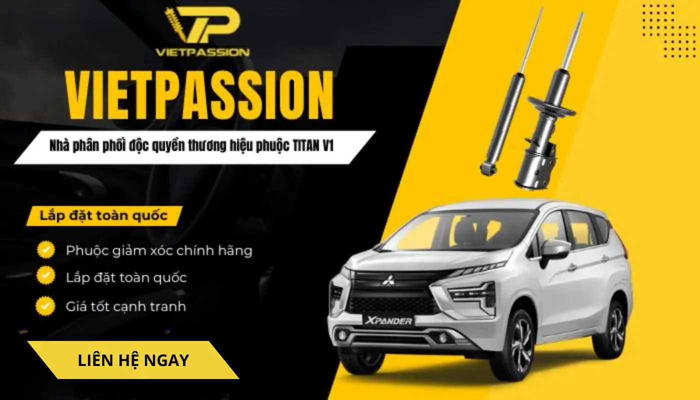 VIETPASSION nhà phân phối giảm xóc ô tô Xpander giá tốt