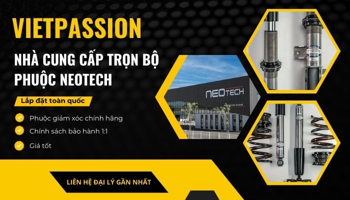 VIETPASSION nhà phân phối phuộc Neotech độc quyền tại Việt Nam